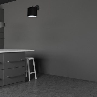 KINKIET BARI BLACK 1xE27