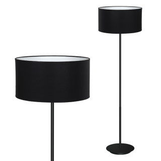 LAMPA STOJĄCA BARI BLACK 1xE27