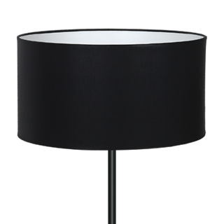 LAMPA STOJĄCA BARI BLACK 1xE27