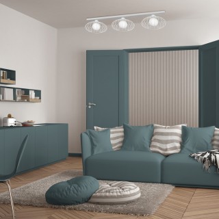 Lampa Sufitowa KRONOS WHITE 3xE14