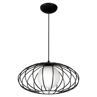 Lampa Wisząca KRONOS BLACK 1xE14