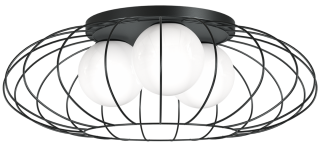 Lampa Sufitowa KRONOS BLACK 3xE14