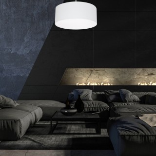 LAMPA SUFITOWA BARI WHITE 3xE27