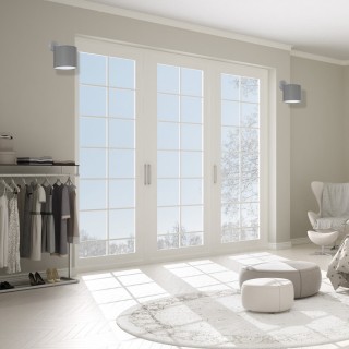 KINKIET BARI GREY 1xE27