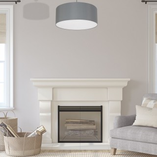 Lampa wisząca BARI GREY 3xE27