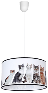 Lampa Wisząca CATS 1xE27