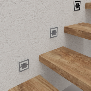 QUADRO Barwa Neutralna 4000K PIR. 12V