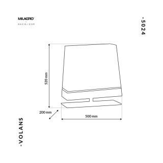 Lampa stołowa VOLANS 1xE27