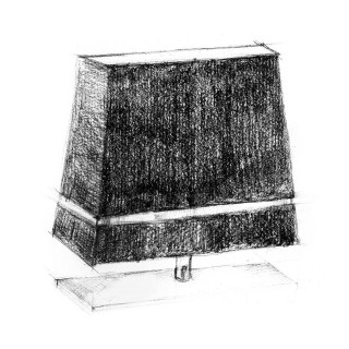 Lampa stołowa VOLANS 1xE27