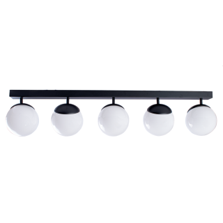 Lampa sufitowa SFERA BLACK 5xE14
