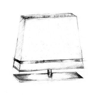 Lampa stołowa VOLANS 1xE27