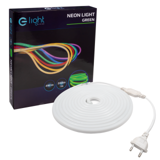 NEON FLEX LED ZIELONY IP67 230V 5m