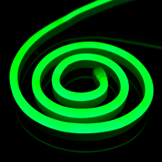 NEON FLEX LED ZIELONY IP67 230V 5m