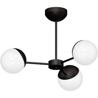 Żyrandol SFERA BLACK 3xE14