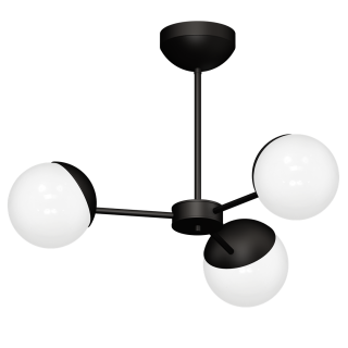 Żyrandol SFERA BLACK 3xE14