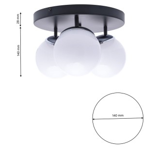 Lampa sufitowa SFERA 3xE14