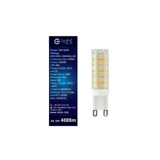 Żarówka LED 3,5W G9 Barwa zimna 6000K