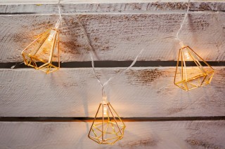 DIAMENT METALOWY LED