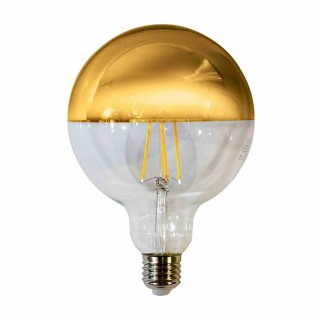 Żarówka filamentowa LED 7,5W G125 E27 GOLD