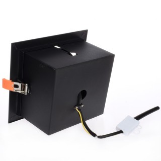 Oprawa Podtynkowa Plaza 1xGU10 AR111 Czarna