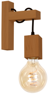 Kinkiet JACK 1xE27 Dąb