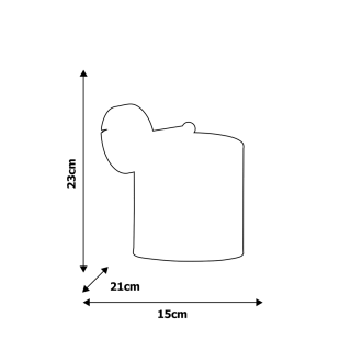 Kinkiet UNICORN 1xE27