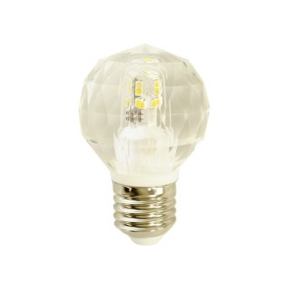 Żarówka LED kryształ 4,3W G45 E27 Barwa neutralna 4000K