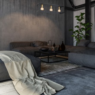 Lampa wisząca CAGE 3xE27