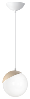 Lampa wisząca SFERA WOOD 1xE14