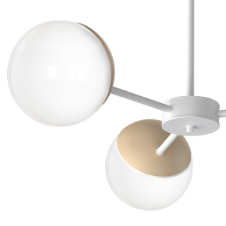 Żyrandol SFERA WOOD 3xE14