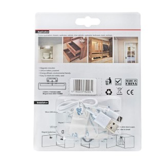 Lampka podszafkowa 0,8W Barwa neutralna 4000K MicroUSB