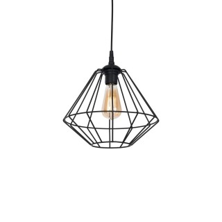 Lampa wisząca COLIN BLACK 1xE27