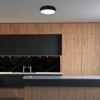 Plafon OHIO BLACK 24W LED Barwa neutralna 4000K