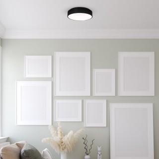 Plafon OHIO BLACK 24W LED Barwa neutralna 4000K
