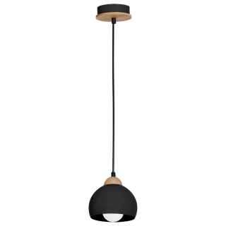 Lampa wisząca DAMA BLACK 1xE27