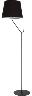 Lampa stojąca VICTORIA BLACK 1xE27