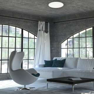 Plafon CRUZ 40W LED Ściemnialny+ Pilot