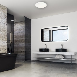 Plafon CRUZ 40W LED Ściemnialny+ Pilot