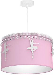 Lampa wisząca BALETNICA PINK 1XE27
