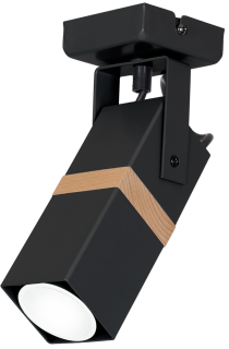 Kinkiet VIDAR BLACK 1xGU10