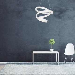 Lampa wisząca ANDROMEDA WHITE 45W LED