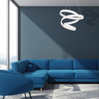 Lampa wisząca ANDROMEDA WHITE 45W LED