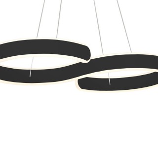 Lampa wisząca INFINITY BLACK 60W LED