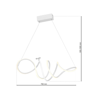 Lampa wisząca LOCA 56W LED