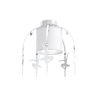 Lampa sufitowa BALETNICA WHITE 1xE27