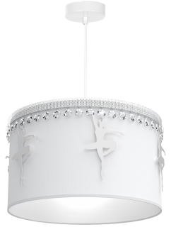 Lampa wisząca BALETNICA WHITE 1xE27