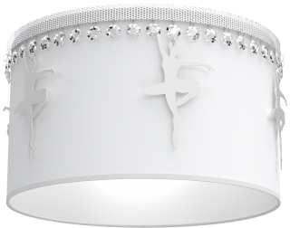 Lampa sufitowa BALETNICA WHITE 1xE27
