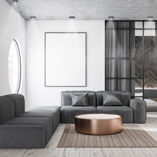 Oprawa podtynkowa REDONDO BLACK 1xAR111 GU10