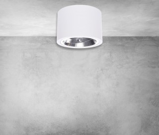 Lampa sufitowa  REDONDO WHITE 1xAR111 GU10