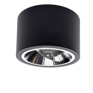 Lampa sufitowa REDONDO BLACK 1xAR111 GU10